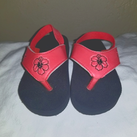 Girls toddler flip flops - Picture 1 of 2